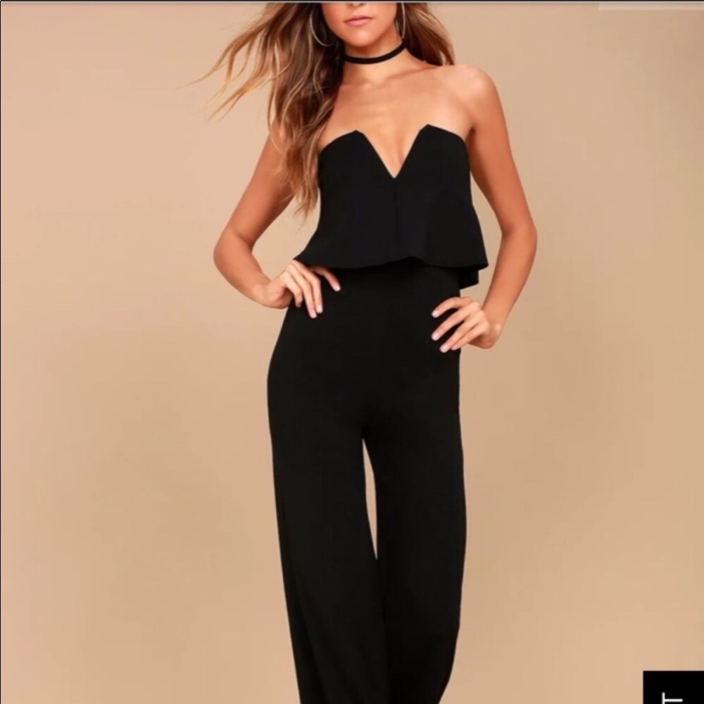 Power of Live Strapless Jumpsuit